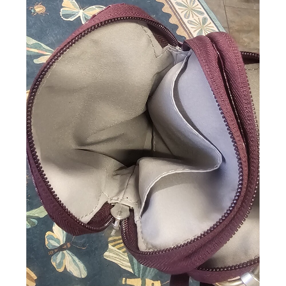 Baggallini Modern Take Two Purple RFID Crossbody Bag Light Weight Travel NWOT - Picture 6 of 10